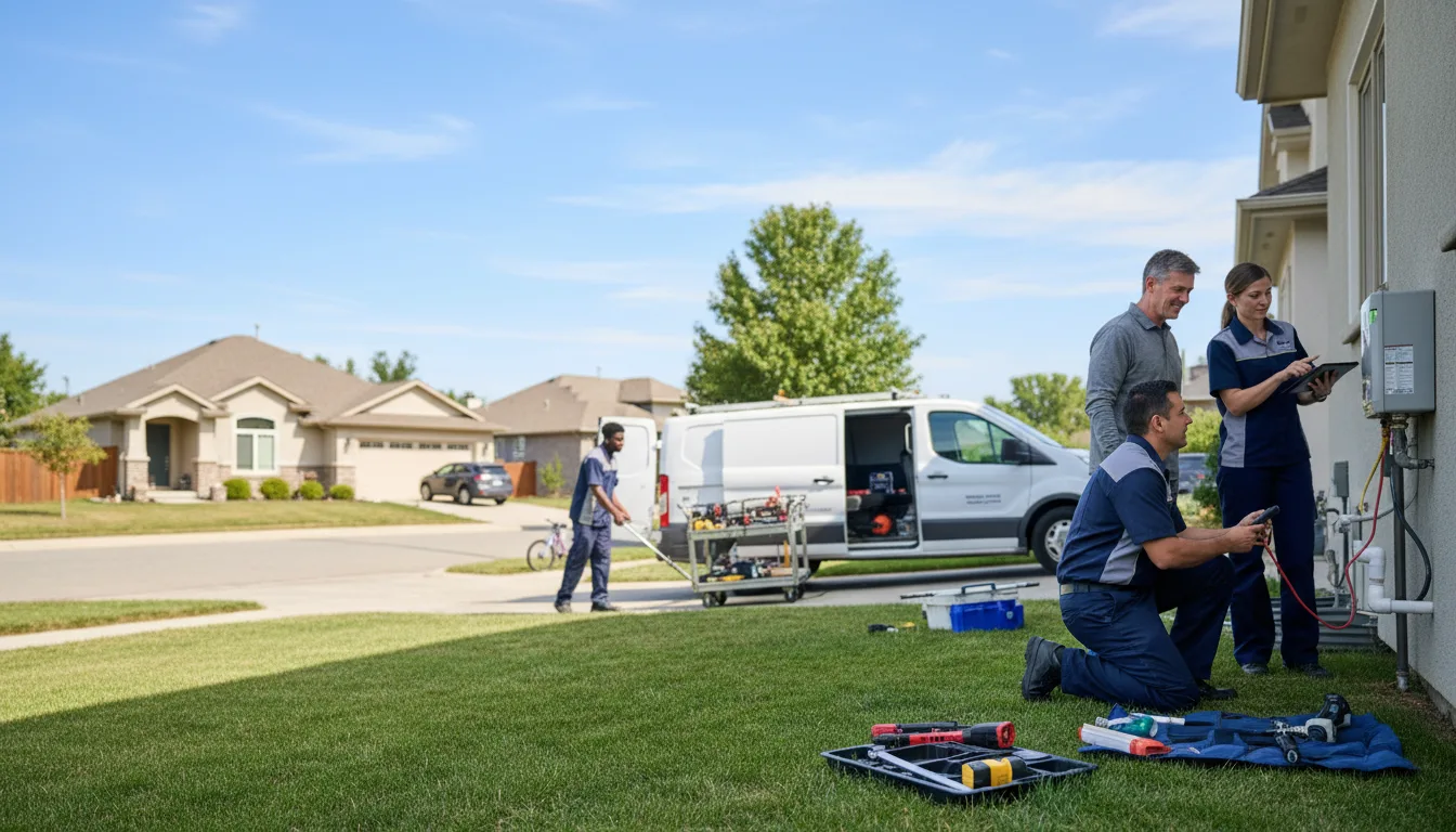 Tankless water heater service in Brutus, MI